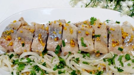 Рецепт финской селедки в горчичном соусе
